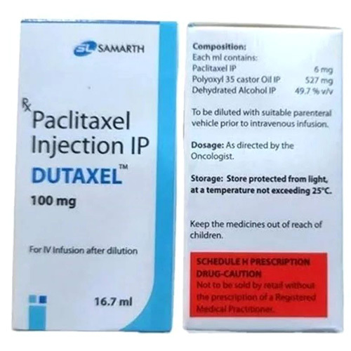 100 mg Paclitaxel Injection IP