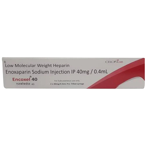40mg -0.4ml Enoxaparin Sodium Injection IP
