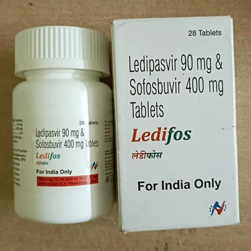 90 mg and 400 mg Ledipasvir Sofosbuvir Tablets