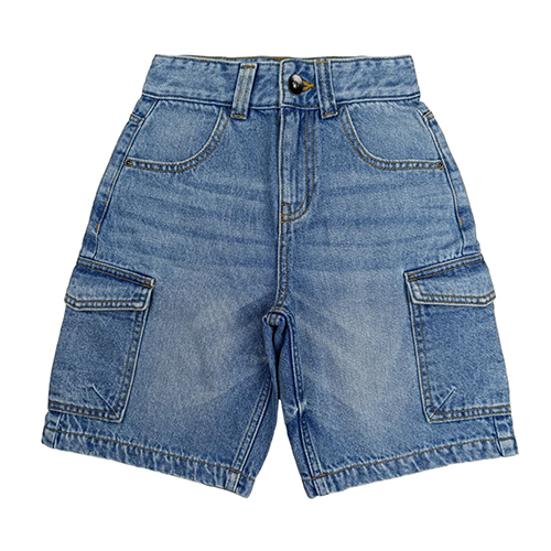Crab Op-3 Boys Cargo Shorts - Color: Blue