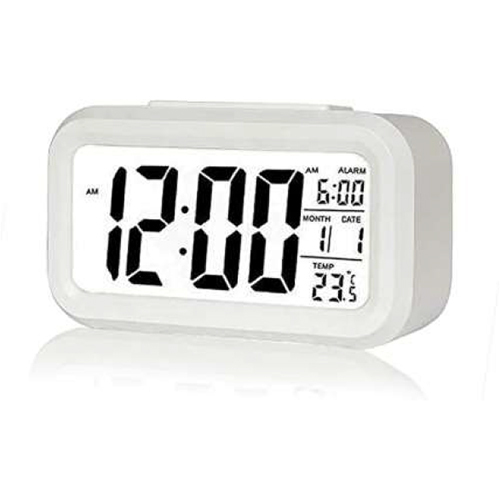 White Alarm Clock