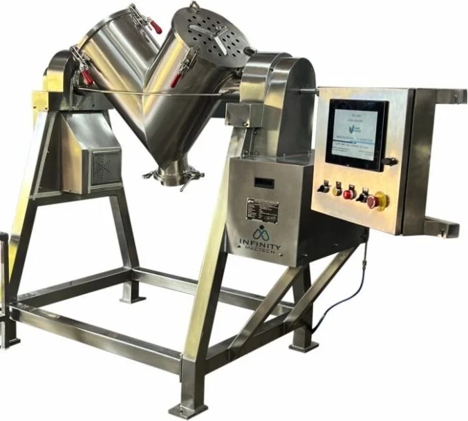 V Blender Machine - Automatic Grade: Semi-Automatic