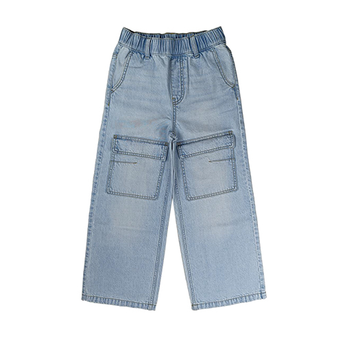 0225-0062 Girls Long Pant - Color: Blue