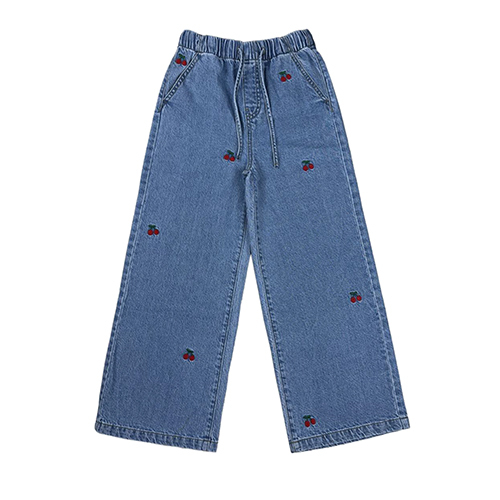 0225-0077 Girls Long Pant - Color: Blue