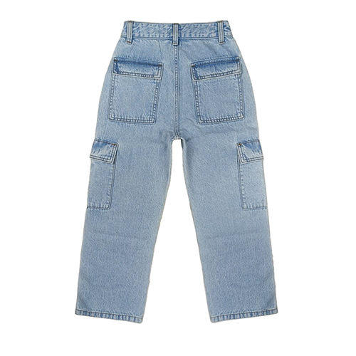 0225-0071 Kids Cargo Pant - Color: Blue