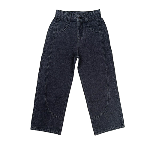 0225-0072 Boys Baggy Pant - Color: Black