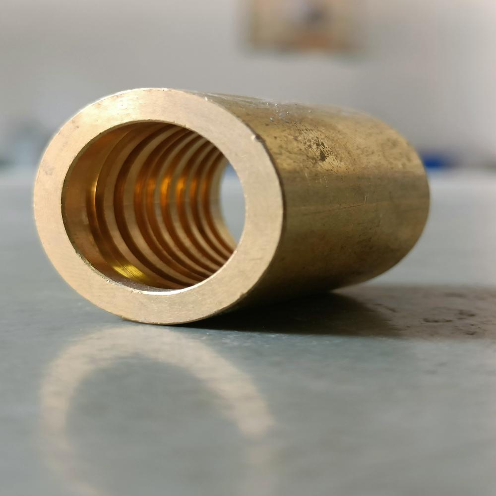 Brass Femate Coupling - Color: Golden