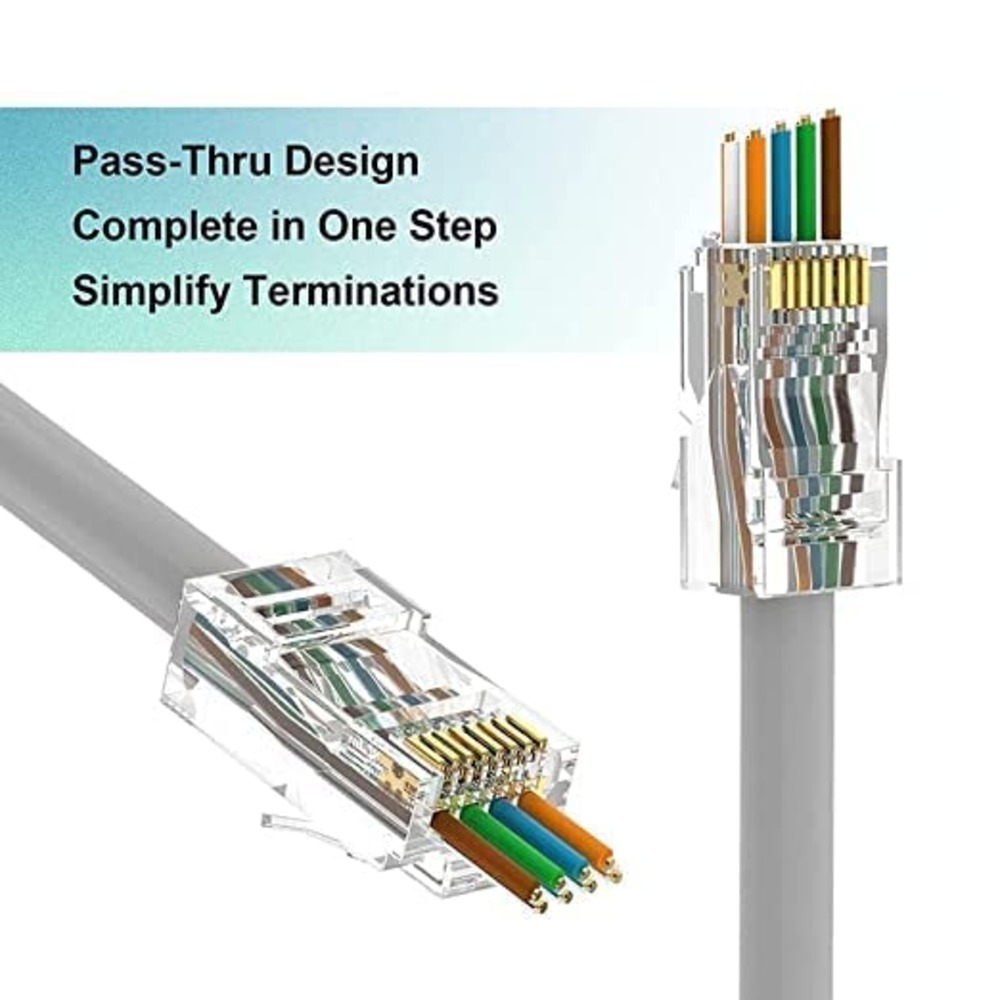 Rj45 Connector Pass-through