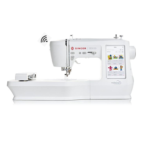 Singer SE9185 Titled Computerized Embroidery Machine