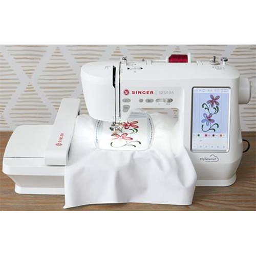 Singer Se9185 Titled Computerized Embroidery Machine - Color: White