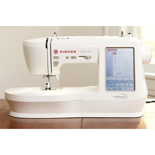 Singer Se9185 Titled Computerized Embroidery Machine - Color: White