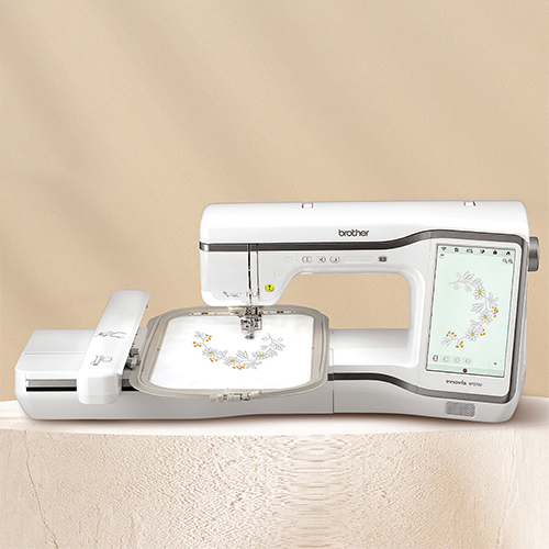 Bp3700 Titled Computerized Embroidery Machines - Color: White