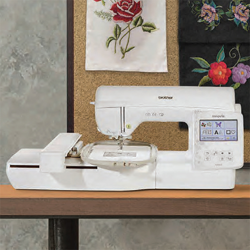 NV880E Titled Computerized Embroidery Machine