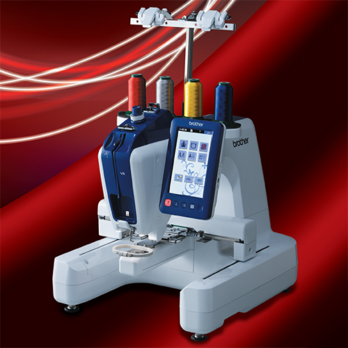 VR V0720 Titled Computerized Embroidery Machine