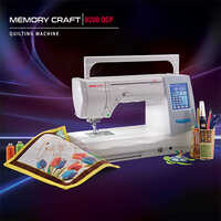 Memory Craft 8200 Qcp Quilting Machine - Color: White