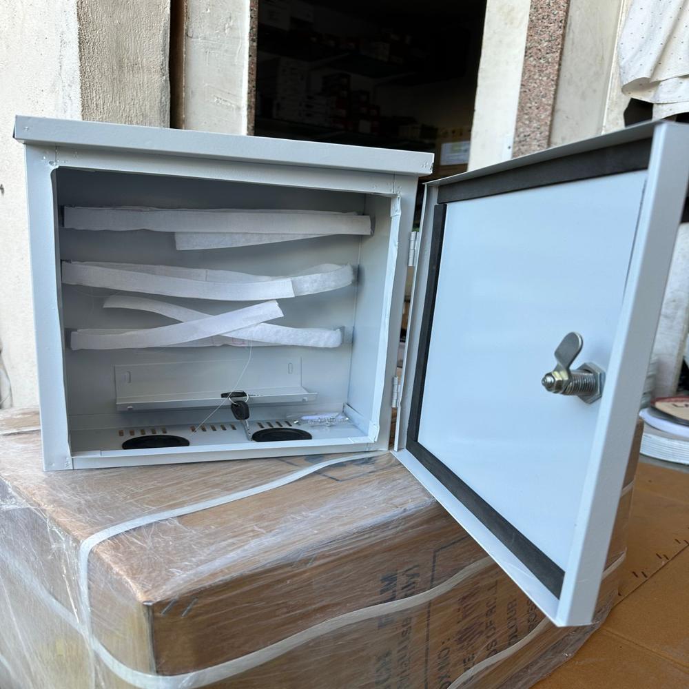 Metal CCTV DVR POE Junction Box Outdoor Pole Mount