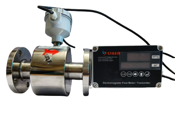 Water Flow Meter - Color: White