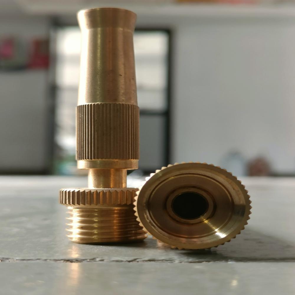 Brass Water Jet Hose Nozzles - Shape: Reducing