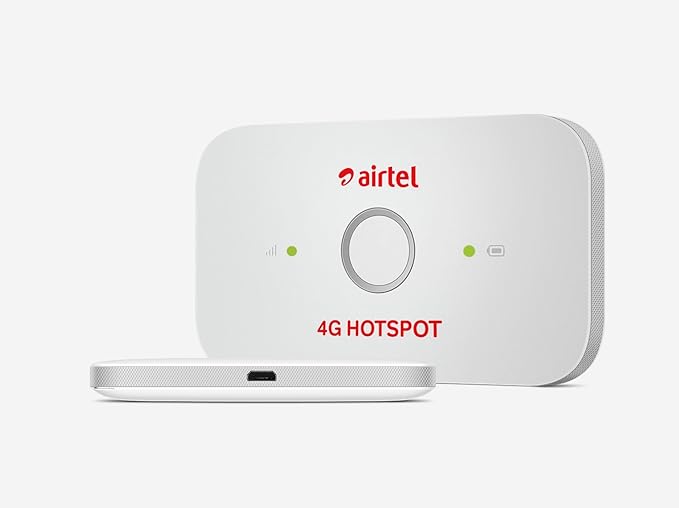 Huawei Airtel E5573cs-609 Wireless Hotspot Single_band Wi-fi Data Device, White - Features: Good Quality