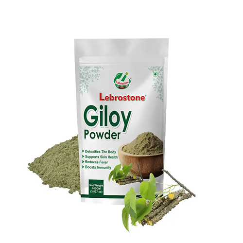 Lebrostone Giloy Powder | Ayurvedic Immunity & Wellness Herb (100g)