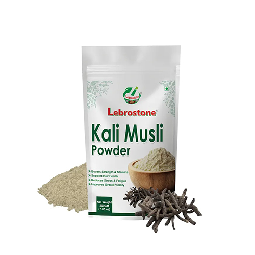 Lebrostone Pure Kali Musli Powder | Natural Ayurvedic Wellness Herb (200g)
