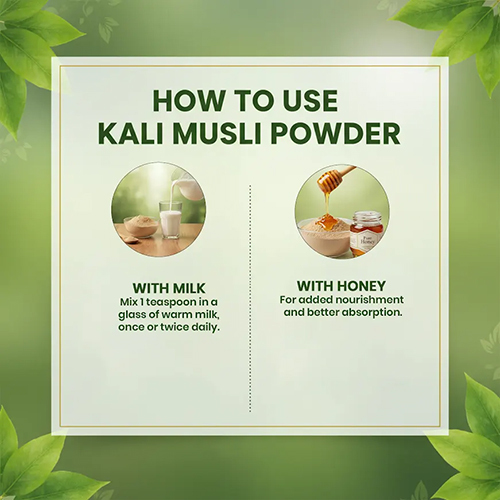 Lebrostone Pure Kali Musli Powder | Natural Ayurvedic Wellness Herb (200g)