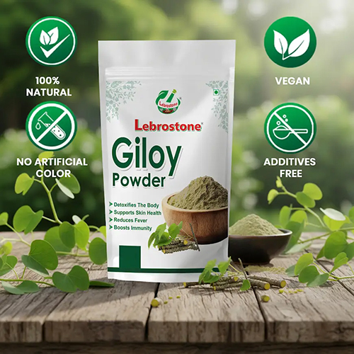 Lebrostone Giloy Powder | Ayurvedic Immunity & Wellness Herb (200g)