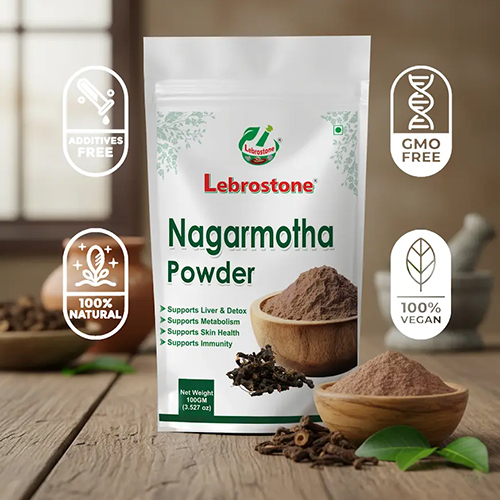 Lebrostone Nagarmotha Herbal Powder for Digestion & Stomach Health (100 g)
