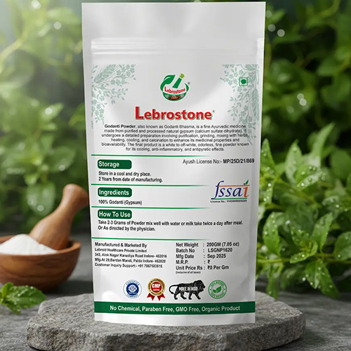 Lebrostone Godhanti Powder | Traditional Ayurvedic Herbal Powder (200g)