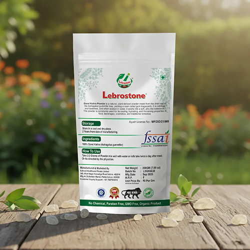 Lebrostone Gond Katira Powder | Natural Cooling & Wellness Use (200 g)