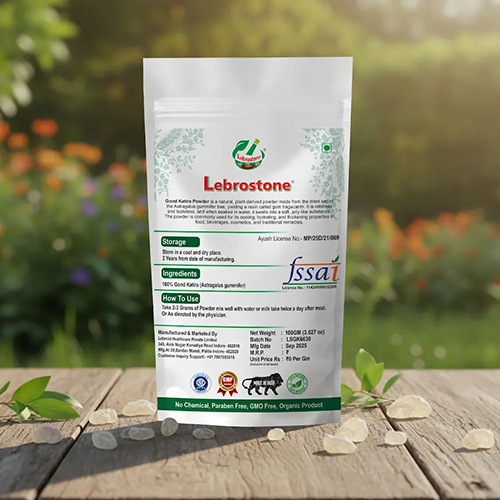 Lebrostone Gond Katira Powder | Natural Cooling & Wellness Use (100 g)