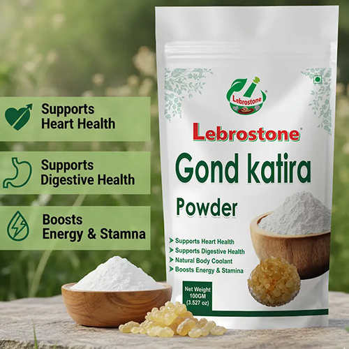Lebrostone Gond Katira Powder | Natural Cooling & Wellness Use (100 g)