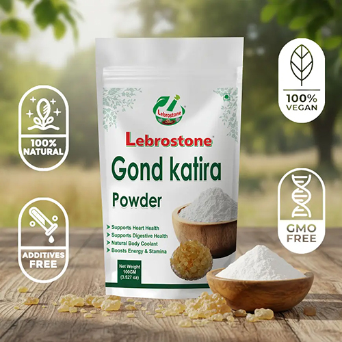 Lebrostone Gond Katira Powder | Natural Cooling & Wellness Use (100 g)