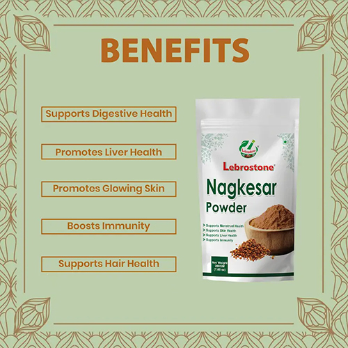 Lebrostone Nagkesar Face Pack Powder | Ayurvedic Herbal Beauty Care (200 g)