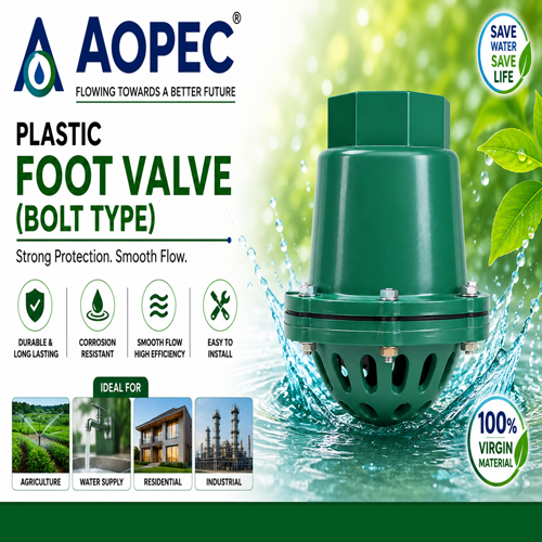 PLASTIC FOOT VALVE