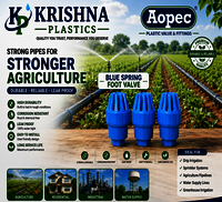Plastic Spring Foot Valve - Color: As Per Requirements