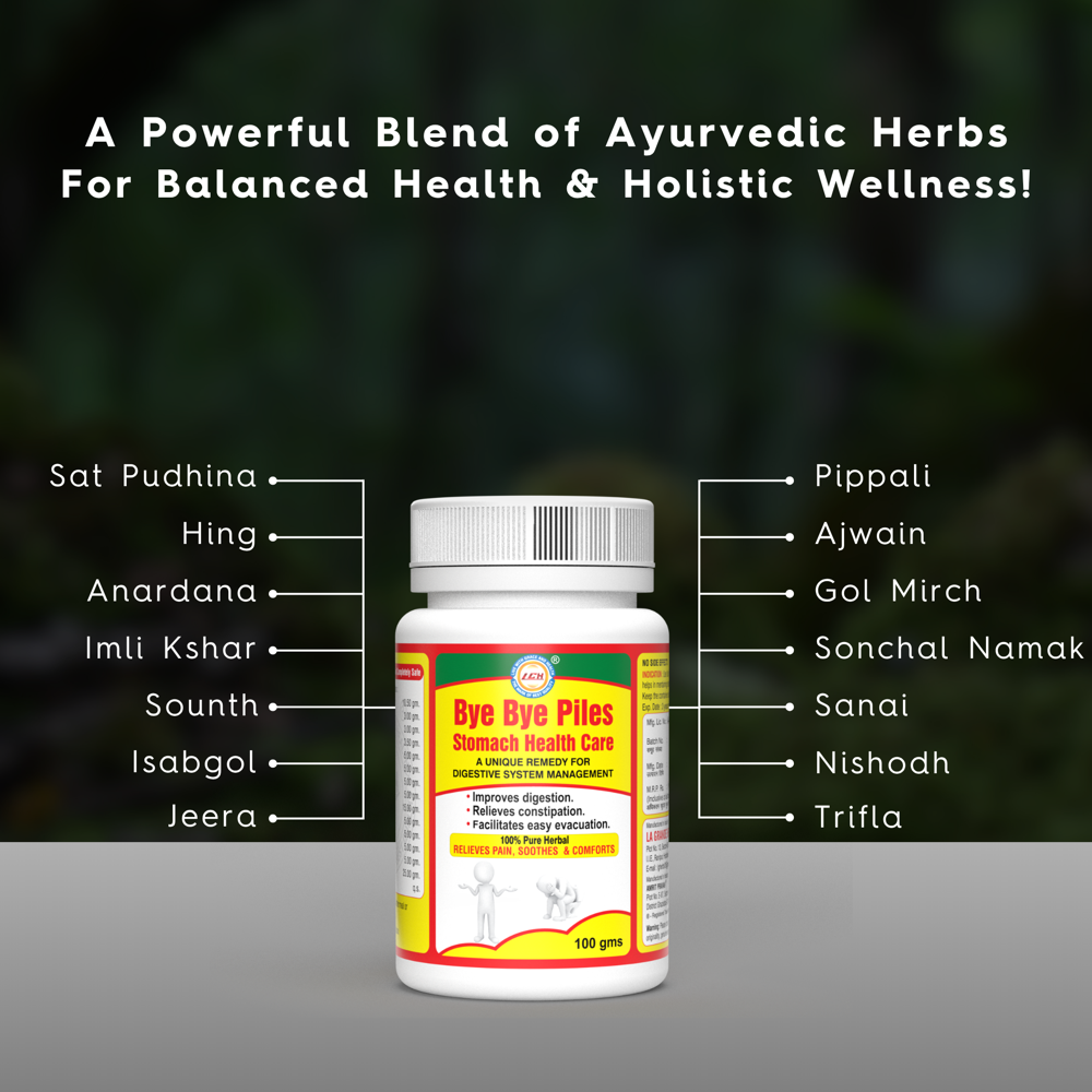 LGH Bye Bye Piles Powder