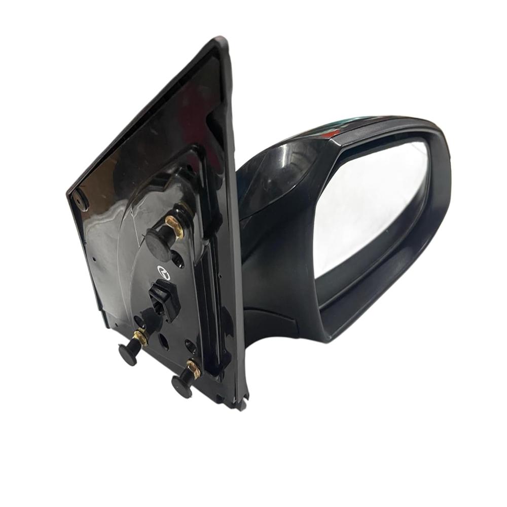 K D 7 Wire Side/door Mirror For Hyundai Xcent/i10 Grand, Electrical,, Motor With Indicator, Automatic Fold, Black - Size: Standard