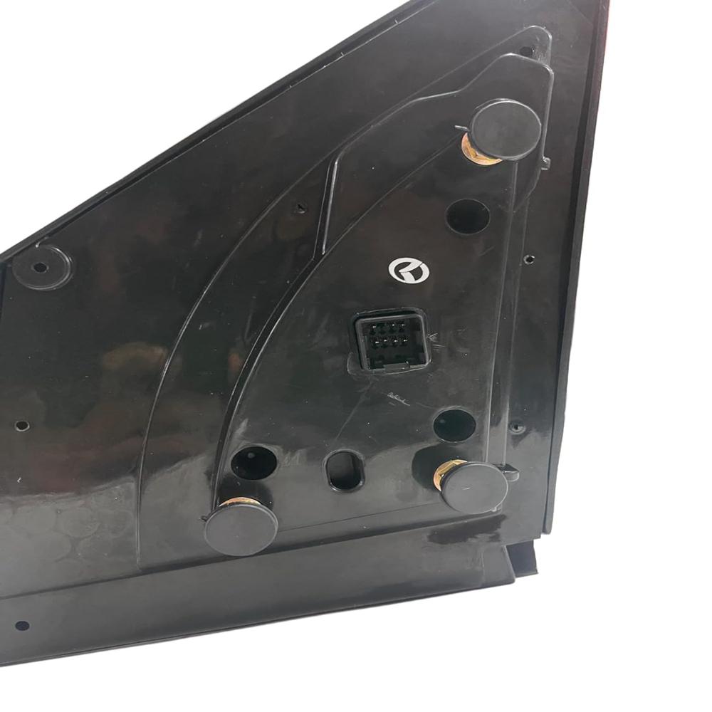 K D 7 Wire Side/door Mirror For Hyundai Xcent/i10 Grand, Electrical,, Motor With Indicator, Automatic Fold, Black - Size: Standard