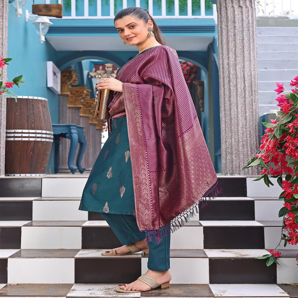 Roman Silk Kurta Set