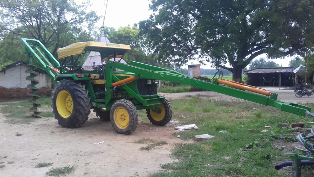 5 Jack Pole Erection Machine - Color: Red