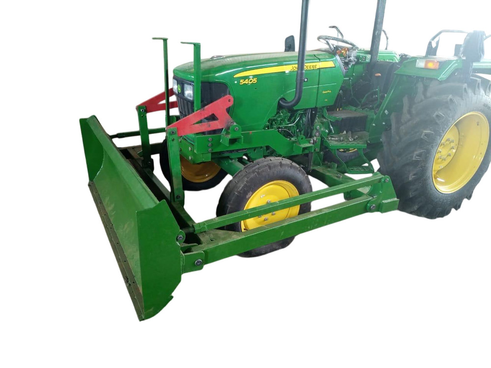 Tractor Mounted Dozer - Color: Green