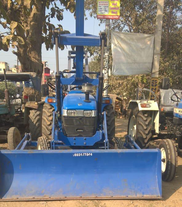 Tractor Mounted Dozer - Color: Green