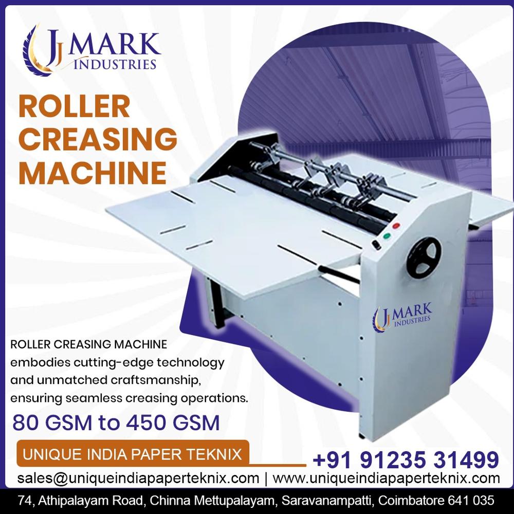 Industrial Auto Roller Creasing Machine - Operating Type: Automatic