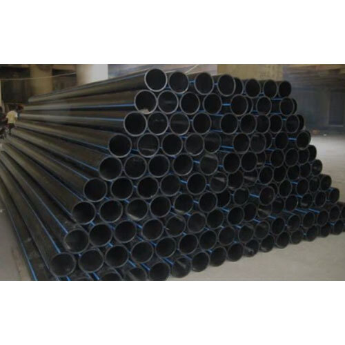 Hdpe Round Pipe - Color: Black