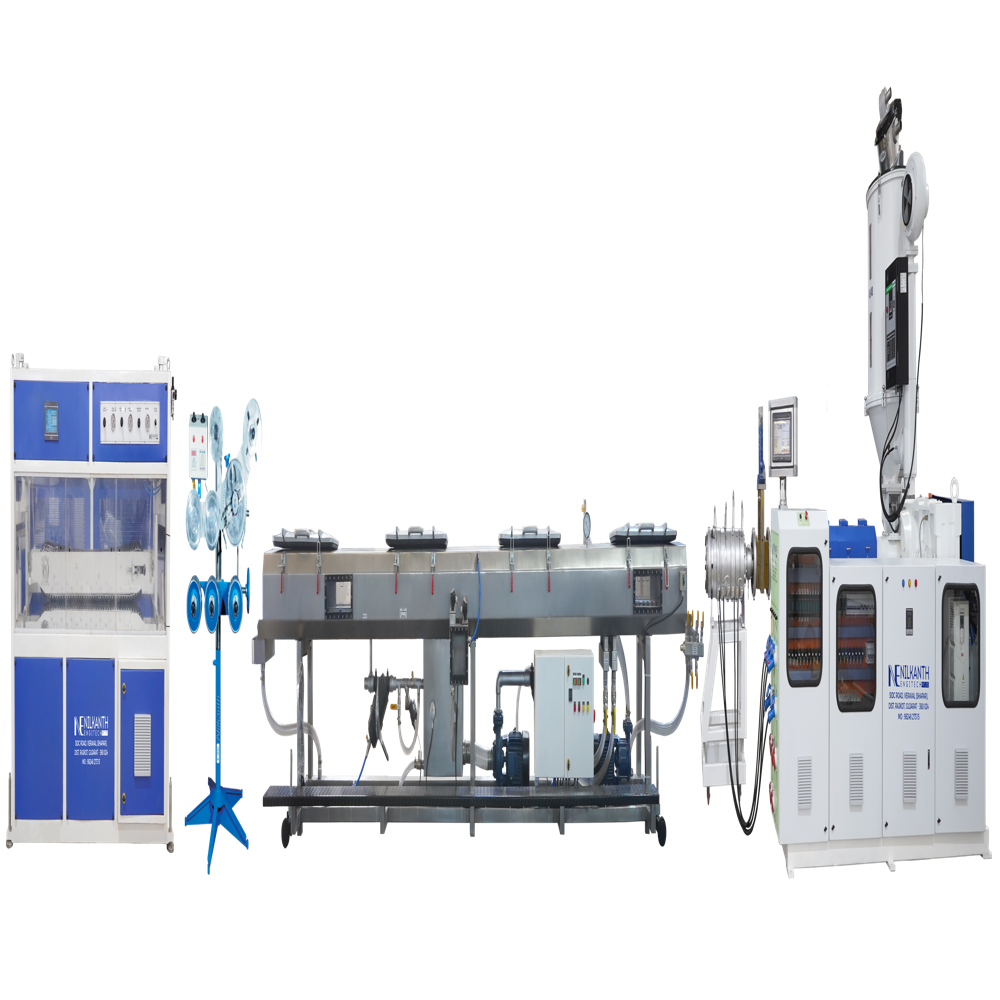 Hdpe pipe making machine