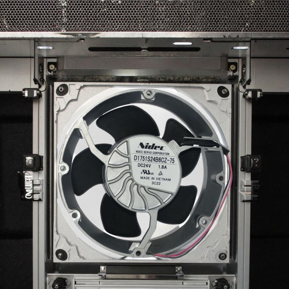 Nidec D1751S24B6CZ-75 24V DC 1.8A 17251mm 3000rpm Ball Bearing Industrial Axial Cooling Fan