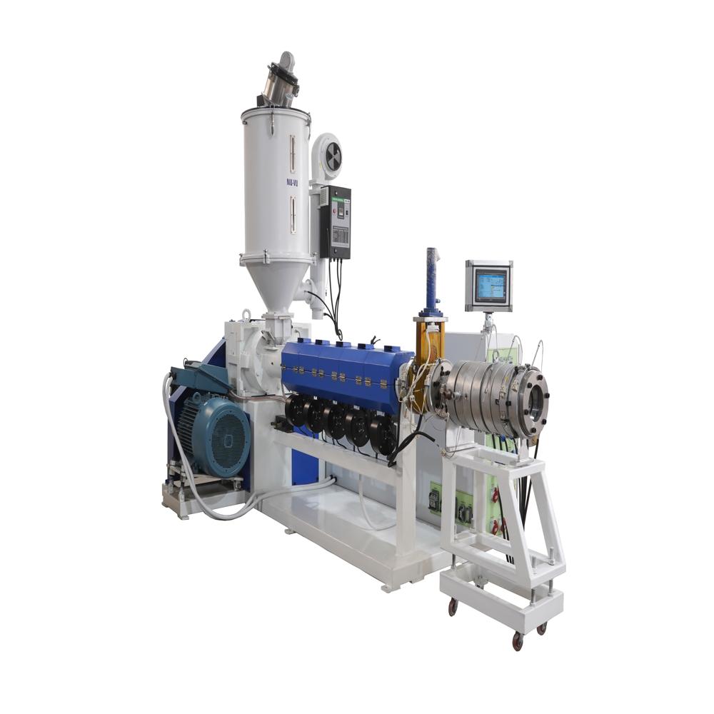 Hdpe pipe extrusion line 
