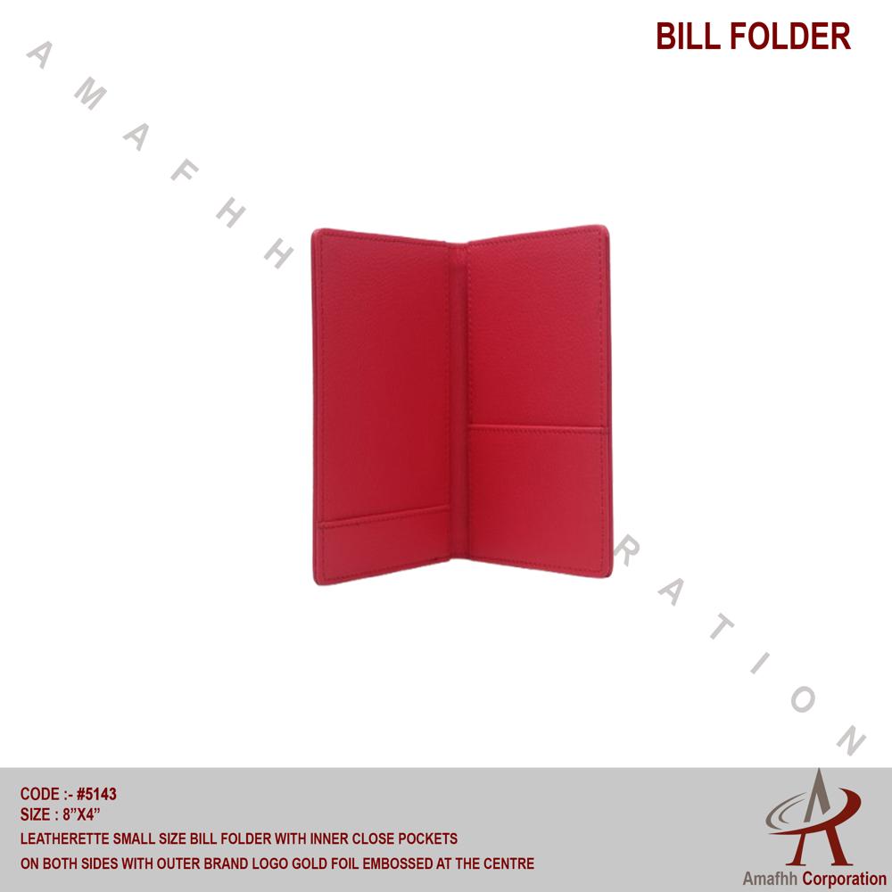 Bill Folder - Color: Pink