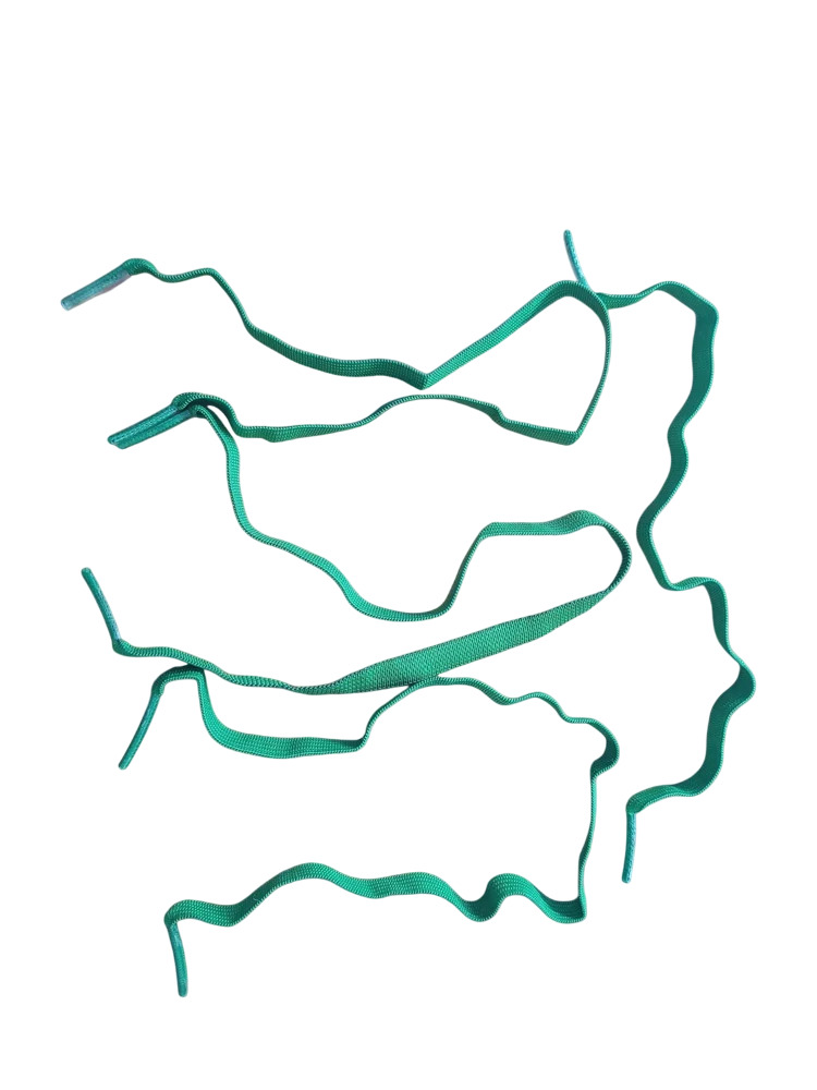 Oxygen Mask Elastic - Color: Green